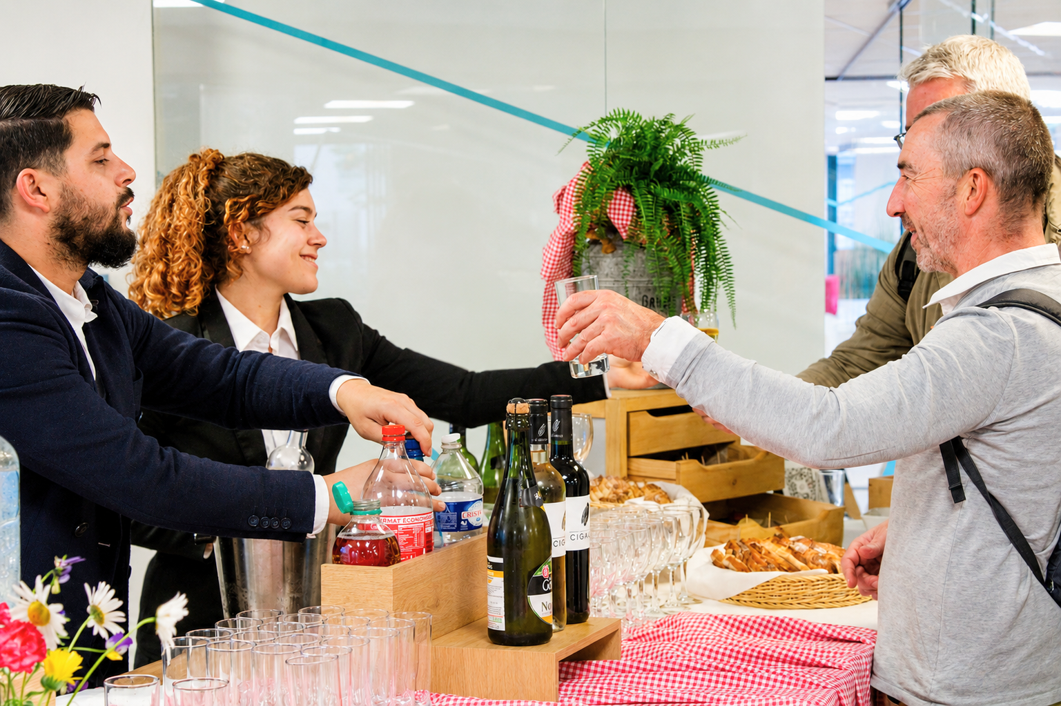 traiteur-Event-Sport-Dans-Ta-Vie-Campus-Saint-Marc-cocktail